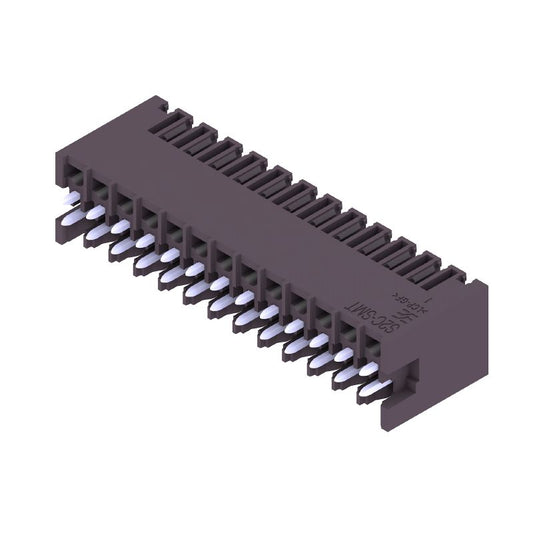1290530000 - 26-Pole 180° PCB Connector with 1.5mm Solder Pins  (Pack of 36)