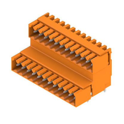 1642290000 - 24-Pole 3.50mm Male PCB Connector, 90° Angle, Tinned Pins  (Pack of 10)