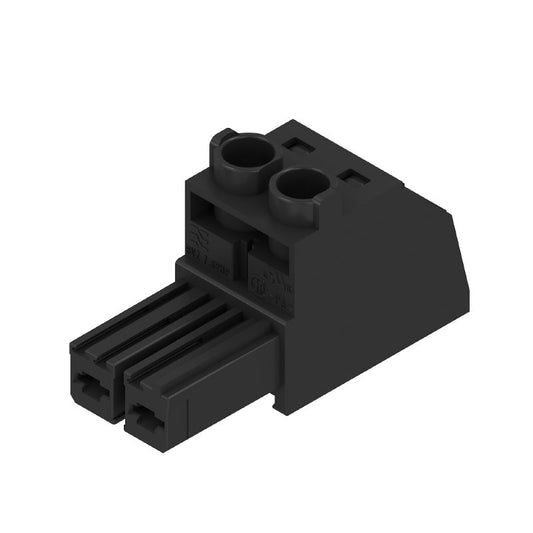 2577800000 - 7.62mm Female PCB Connector with 2 Poles and Clamping Yoke  (Pack of 100)