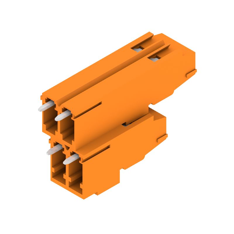 1769240000 - 5.08mm Orange Terminal Block, 4 Poles, 3.5mm Pins  (Pack of 50)
