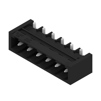 1877780000 - 5.08mm 6-Pole PCB Connector, THT Solder, Black  (Pack of 350)