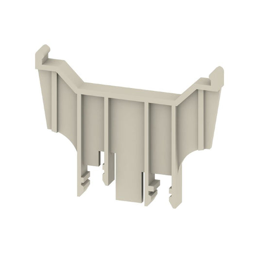 0634300000 - Beige End & Partition Plate, 70mm H x 7mm W  (Pack of 20)