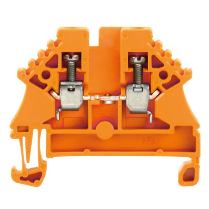 1023760000 - Orange 2.5mm² Terminal Block with Dual Connections  (Pack of 100)