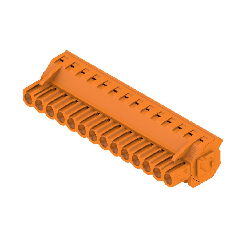 1945870000 - 5.08mm 14-Pole Female PCB Connector with Clamping Yoke  (Pack of 24)