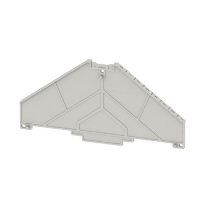 1230090000 - Grey Polycarbonate Partition Plate with Printed Markings  (Pack of 10)