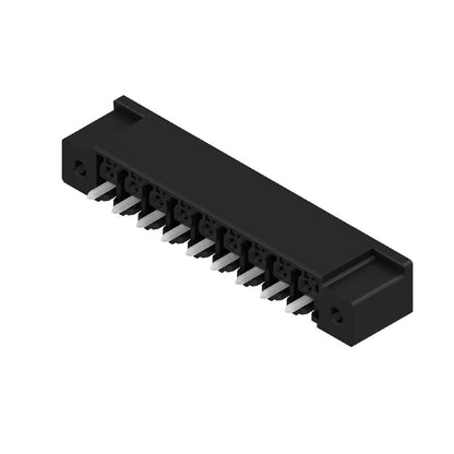 1943470000 - 9-Pole 3.81mm Male PCB Connector, 180° Angle, Black  (Pack of 36)