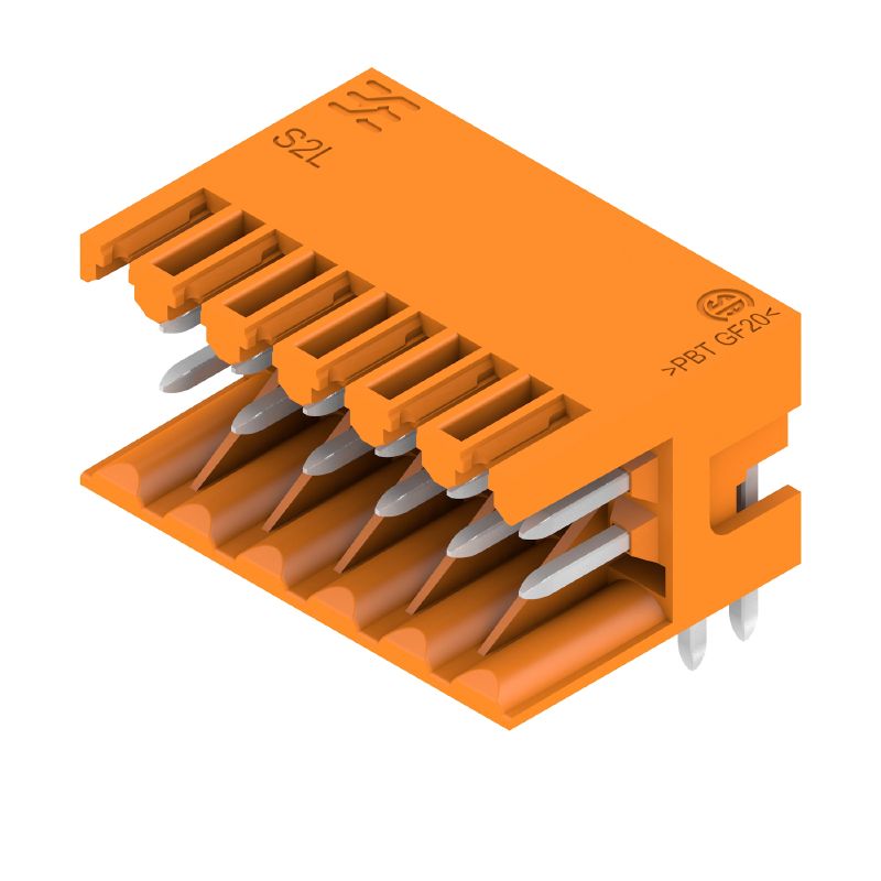 1728180000 - 12-Pole 3.50mm PCB Plug Connector with 90° Angle, ROHS Compliant  (Pack of 84)