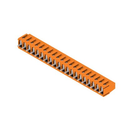 9994290000 - 5.08mm PCB Terminal Block, 20 Poles, 90° Angle, Orange  (Pack of 18)