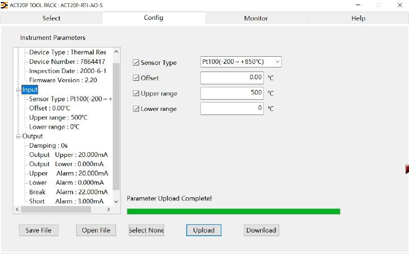 7760054236 - Temperature Converter with Dual Outputs and PT100 Sensor Input