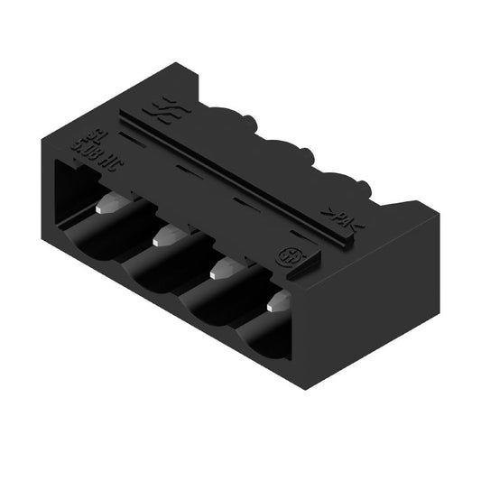 1155340000 - 5.08mm Male Header PCB Connector, 4 Poles, 90° Angle  (Pack of 100)
