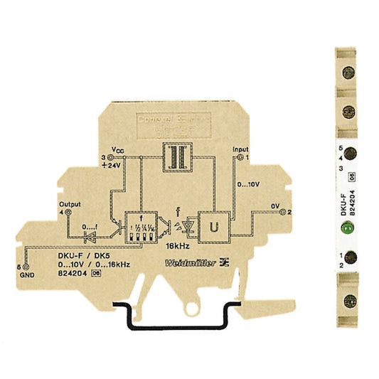8242040000 - DC Transformer 0-10V, 76.8mm x 12mm x 64mm, 0-16kHz  (Pack of 10)