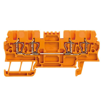 1775610000 - 1.5 mm² Orange Feed-Through Terminal, 500V 17.5A  (Pack of 100)