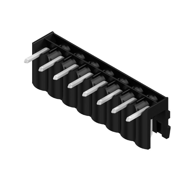 1626040000 - 8-Pole 5mm Male PCB Connector with 90° Angle  (Pack of 50)