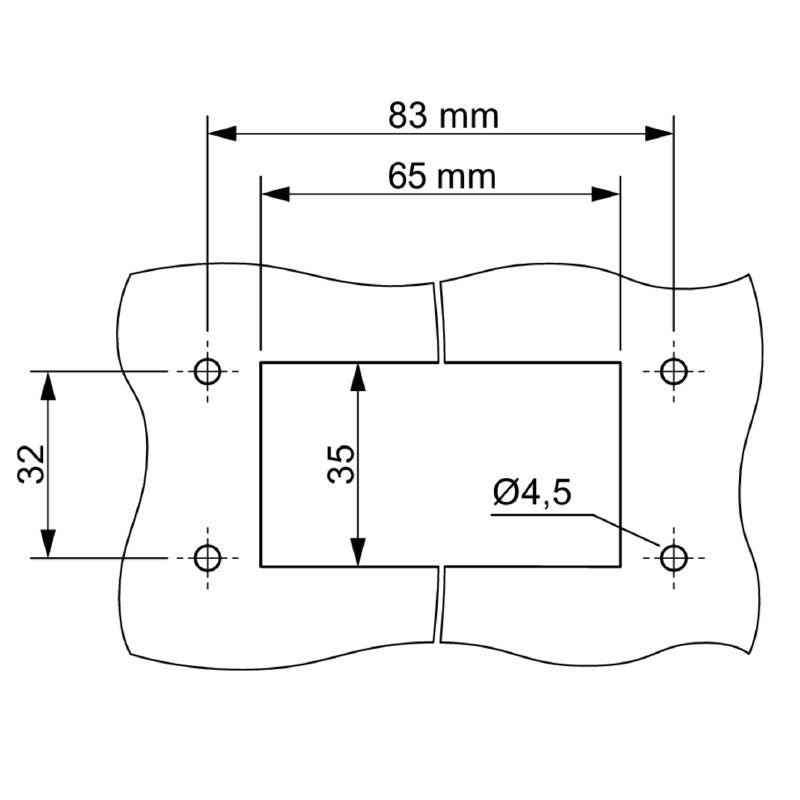 2716720000 - IP66/IP67 Enclosure for M32 Cables, Size 4 Entry