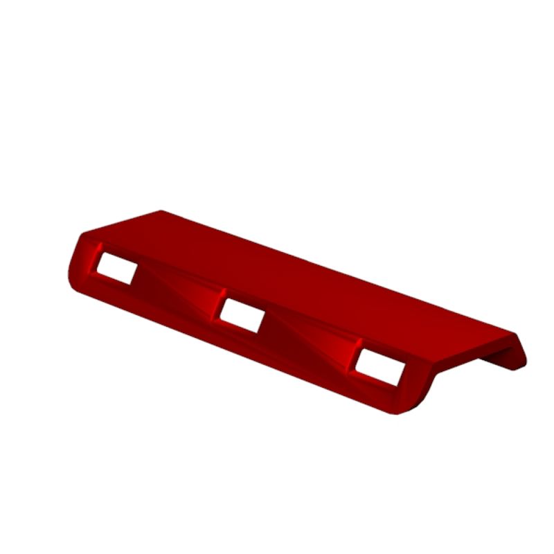 1248780000 - Red Cable Markers, 40 x 13.62 mm, 7-40 mm Size Range  (Pack of 80)