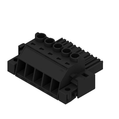 1929660000 - 5-Pole Female Plug Connector, 180° Angle, 10mm² Clamping Range  (Pack of 50)