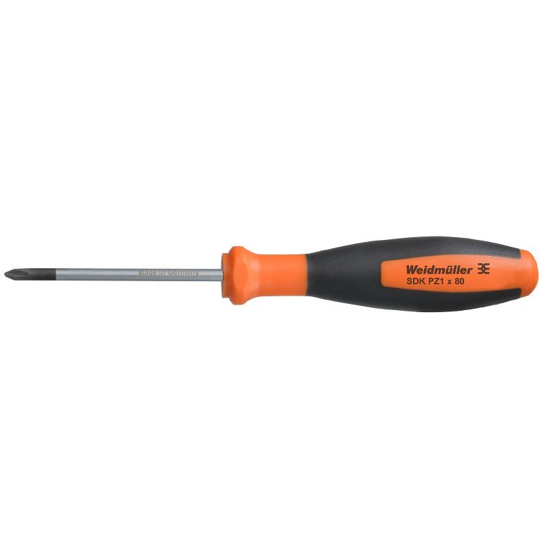 2749440000 - Pozidrive Crosshead Screwdriver 80mm Blade, Size 1