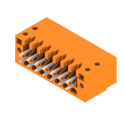 1729470000 - Orange 14-Pole PCB Connector, 3.5mm Solder Pins  (Pack of 54)