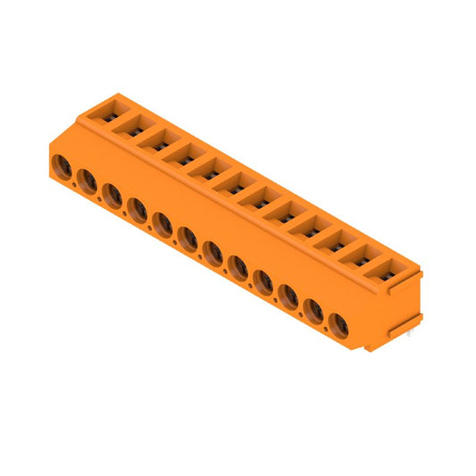1234330000 - 5mm PCB Terminal Block, 12 Poles, 180° Orientation  (Pack of 50)