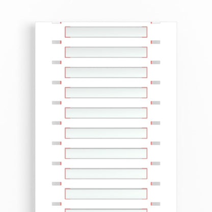2437890000 - White Cable Markers 1.6-3.2mm, 1000pcs, RoHS Compliant  (Pack of 1000)