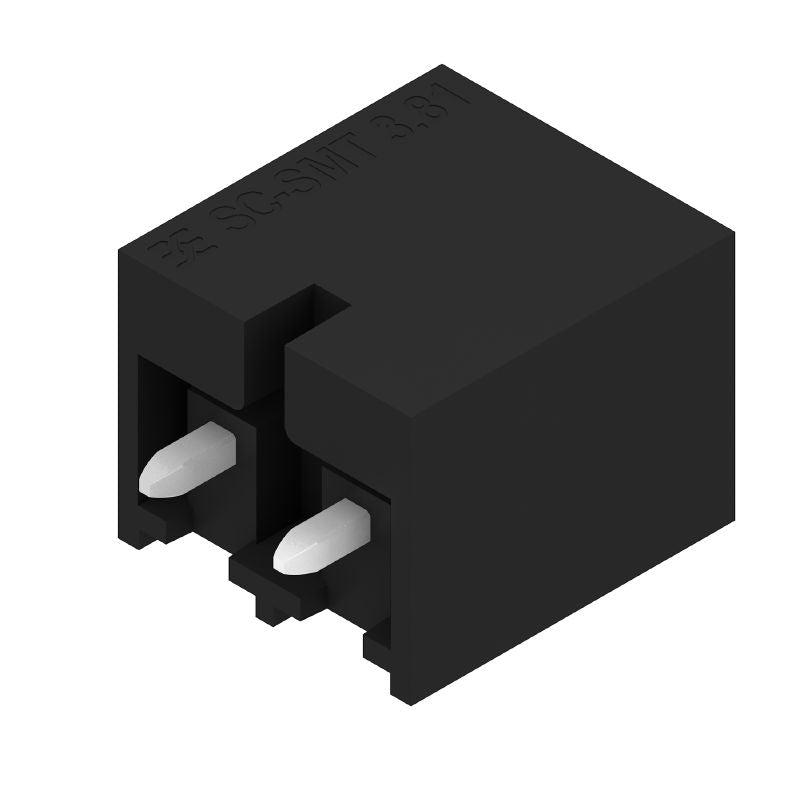 1864050000 - 3.81mm 2-Pole Black PCB Plug-In Connector  (Pack of 300)