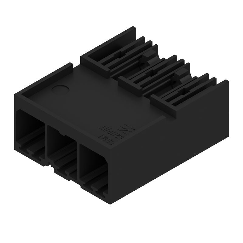 2546150000 - THT 7.62mm Male PCB Connector, 3-Pole, Black Finish  (Pack of 110)