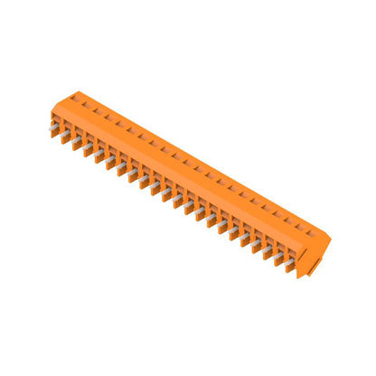 9994730000 - 5.08mm PCB Terminal, 22 Poles, 135° Angle, Orange  (Pack of 50)