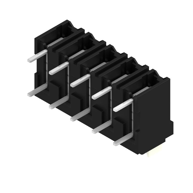 1824840000 - 5-Pole 5.08mm PCB Terminal, 90° Angle, Black, Push-In  (Pack of 22)