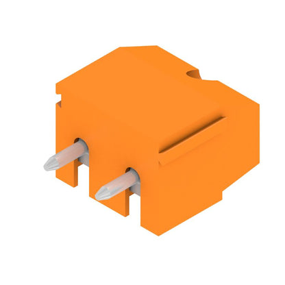 1760490000 - Orange PCB Terminals, 5.08mm Pitch, 2 Poles at 90°  (Pack of 500)