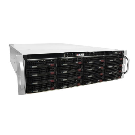 INR-413 16-bay 3U Rackmount Standalone NVR