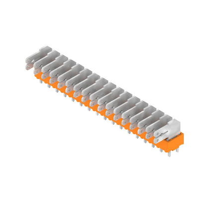 9511560000 - 17-Pole 5mm PCB Terminals, 90° Angle, Tinned Orange  (Pack of 50)