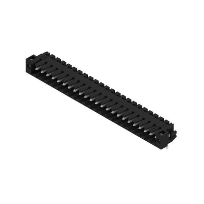 1842060000 - 90° 3.50mm Black Male PCB Connector with Solder Flange  (Pack of 18)