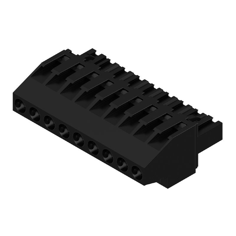 1959030000 - 5.00mm PCB Female Connector with 9 Poles and Clamping Yoke  (Pack of 36)