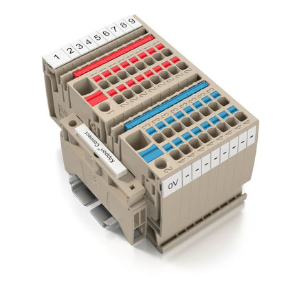 1988250000 - Dark Beige 10mm² Push-In Terminal, 500V, 57A Capacity  (Pack of 20)