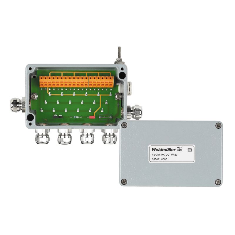 8564110000 - IP66 Fieldbus Distributor for Up to 8 Devices