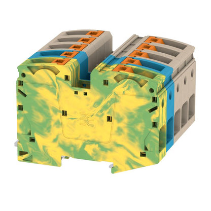 2551540000 - Dark Beige Feed-Through Terminal for 35 mm² Cables, 125 A