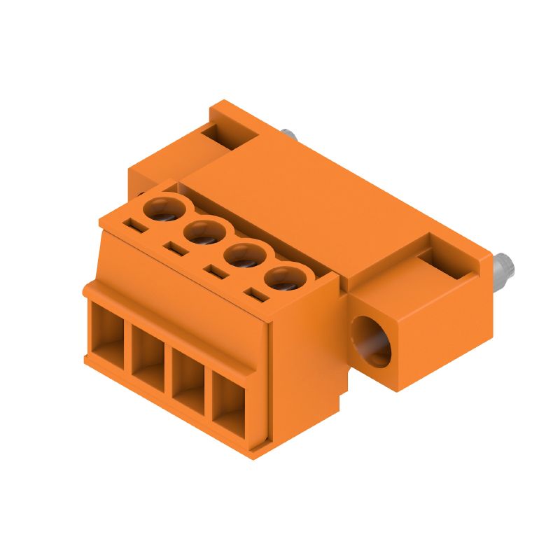 1970310000 - 4-Pole 3.81mm Pitch PCB Male Connector, 180° Angle  (Pack of 50)