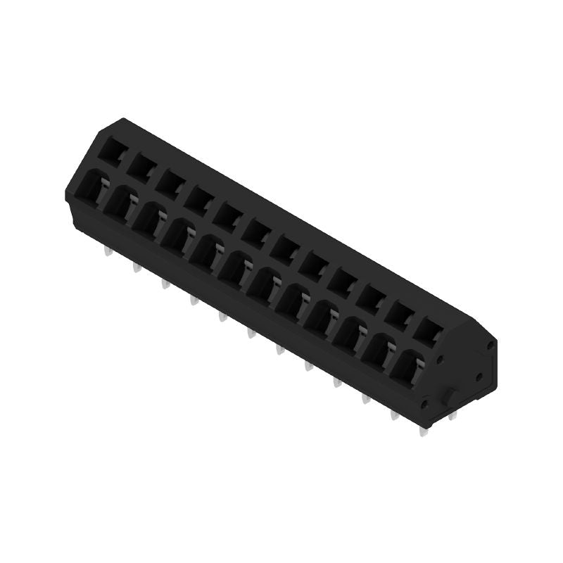 1811940000 - 12-Pole PCB Terminal with 135° Angle & 3.5mm Solder Pin  (Pack of 100)
