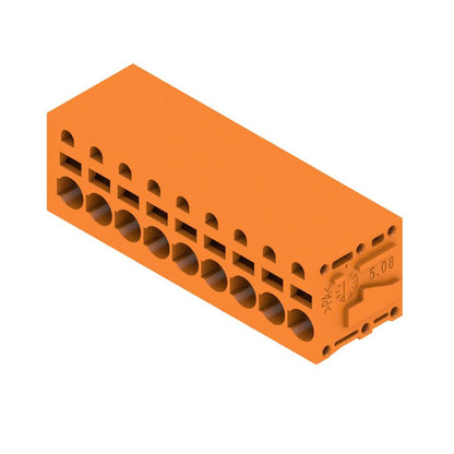 1331030000 - 9-Pole 5.08mm PCB Terminal, 3.5mm Pin, Orange Finish  (Pack of 30)