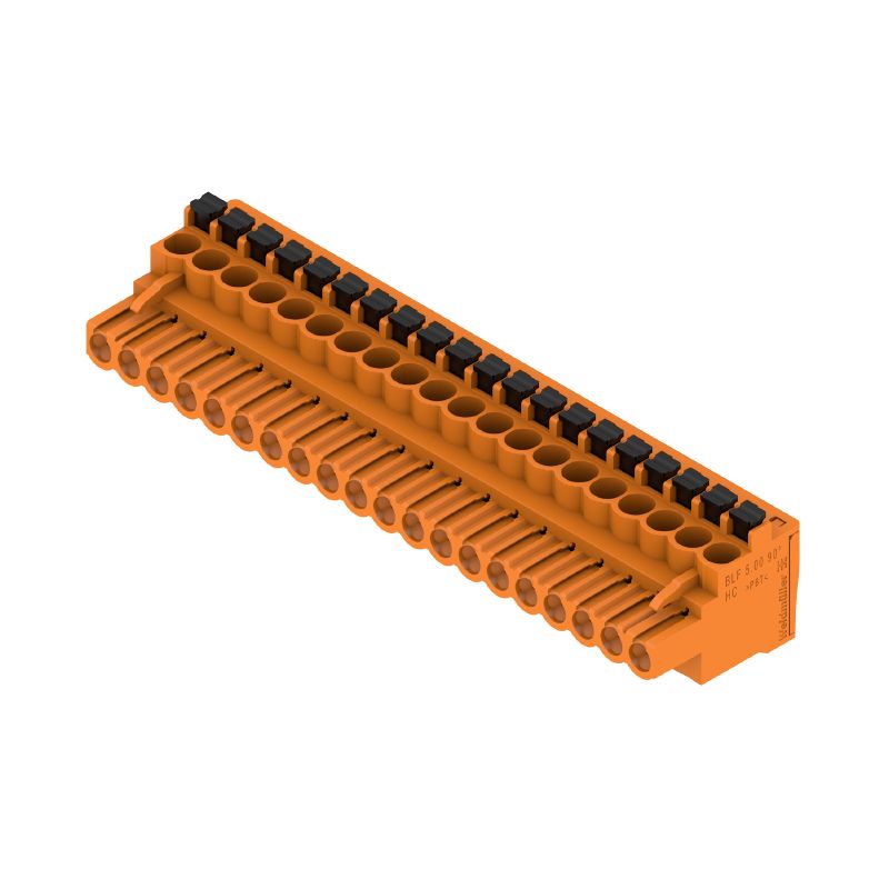 1980360000 - 5.00mm Female Plug PCB Connector with 20 Poles, 90° Angle  (Pack of 18)