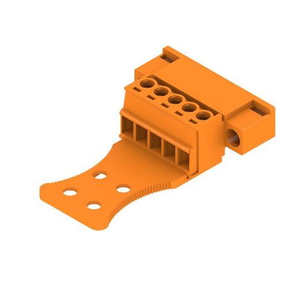 1237130000 - 5-Pole PCB Connector, 180° Angle, 17.5A, Clamping 1.5 mm²  (Pack of 50)