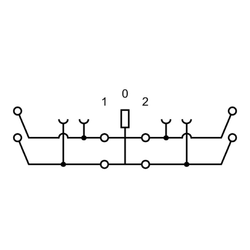 1016000000 - 10A Dark Beige Test-Disconnect Terminal for 1.5mm² Conductors  (Pack of 25)