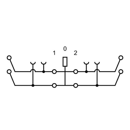 1016000000 - 10A Dark Beige Test-Disconnect Terminal for 1.5mm² Conductors  (Pack of 25)