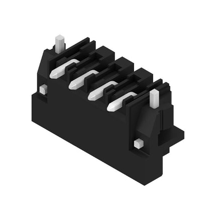 1000600000 - 3.50mm PCB Connector with 90° Elbow and Clip Flange  (Pack of 100)