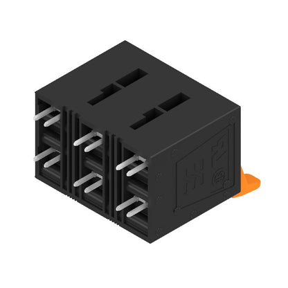 2491900000 - 15mm PCB Terminal, 3 Poles, Black, PUSH IN Connection  (Pack of 30)