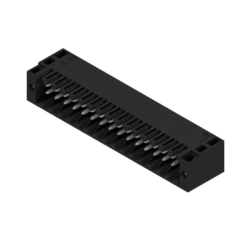 1728760000 - 3.5mm PCB Connector, 32-Pole, 90° Angle, Black  (Pack of 24)