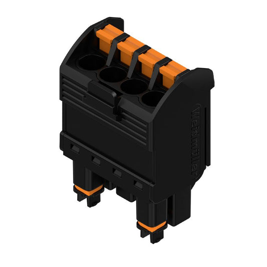 1497500000 - 5.00mm 4-Pole PCB Female Connector with 180° Connection  (Pack of 78)