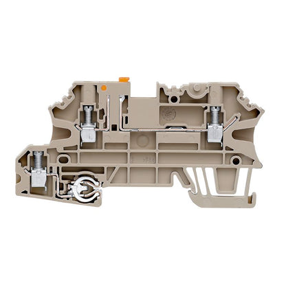 1143030000 - Dark Beige 2.5mm² Screw Connector, 20A, 3 Connections  (Pack of 50)
