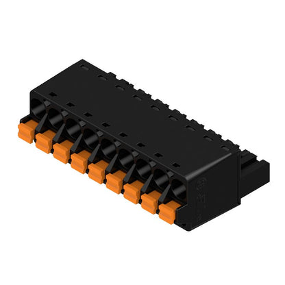 1013510000 - 9-Pole 5.08mm Female Connector with Push-In Clamp  (Pack of 36)