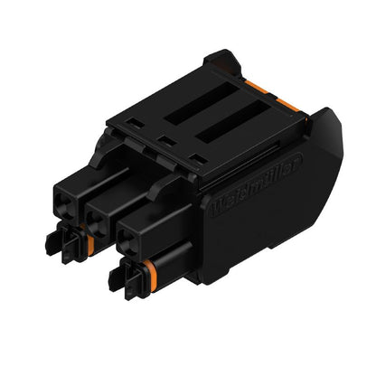 1497670000 - 5.00mm 3-Pole PCB Female Connector, 180° Push-In Actuator  (Pack of 108)